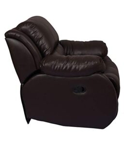 WellNap Solid Wood Single Seater Comfortable Manual Recliner (Dark Brown) 23