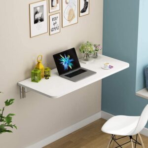 Mild Steel Wall-Mounted Folding Laptop Desk