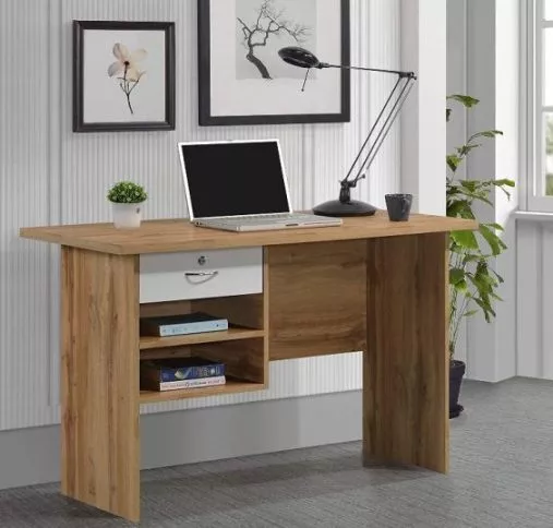 DeckUp Plank Giona Engineered Wood Study Table