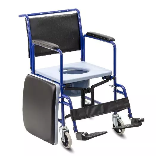 KosmoCare Prime Powder Coated Commode Wheelchair