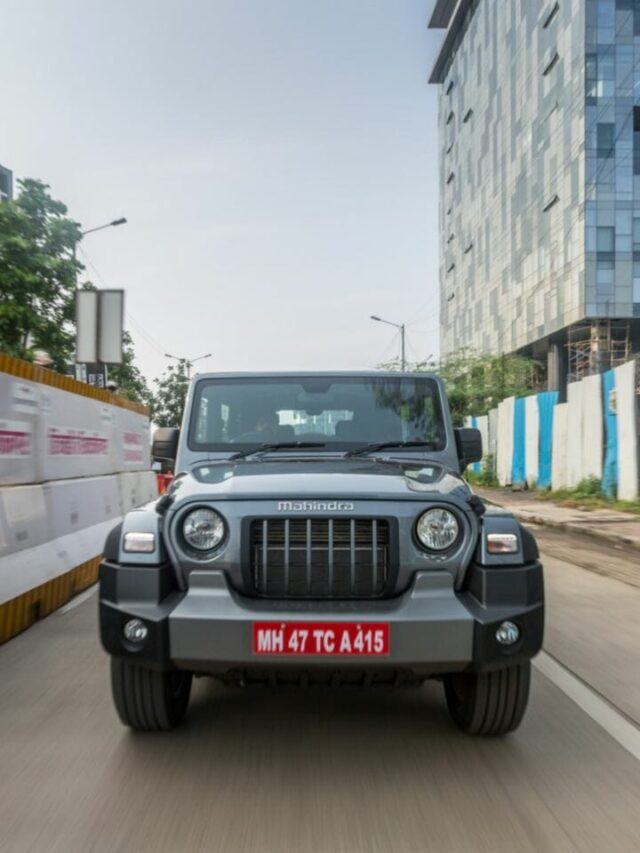 Mahindra Thar Becomes More Affordable Without 4X4 In India