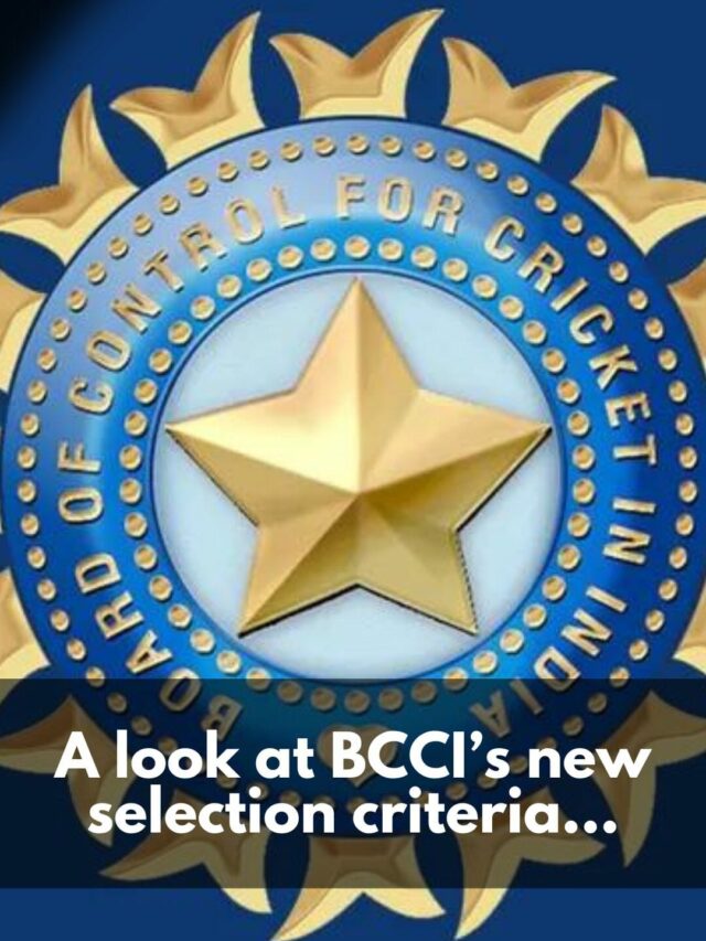 What’S Bcci’S New Selection Criteria?